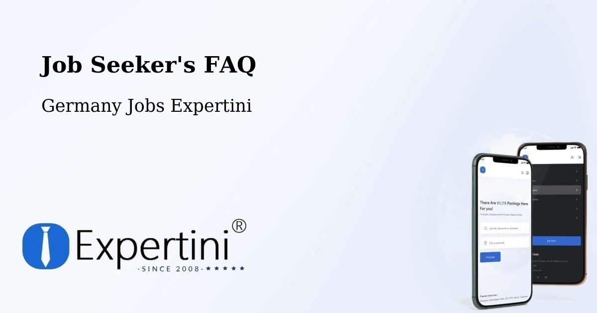 Job Seeker FAQ – Allensbach - Germany Jobs Expertini