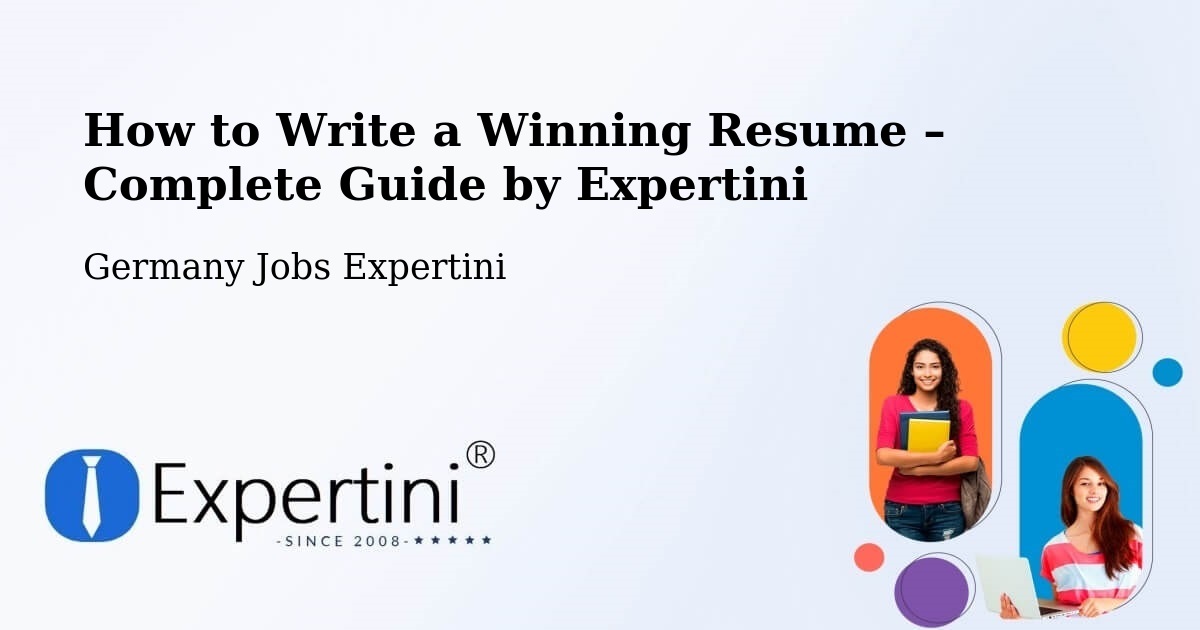 Resume Writing Guide for Job Seekers – Allensbach - Allensbach, Germany Jobs Expertini